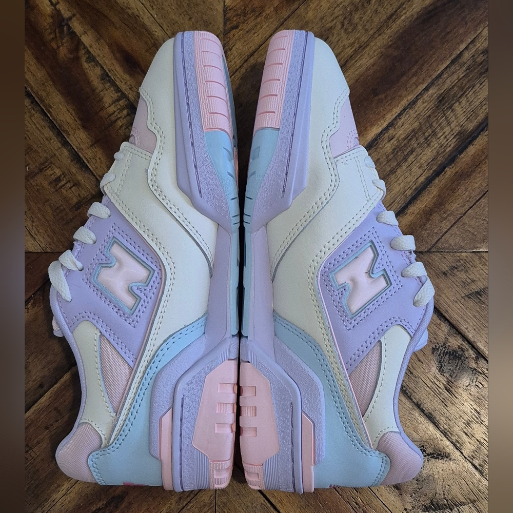 New Balance 550 GS Shell Pink / Permafrost, size 7 NWOT